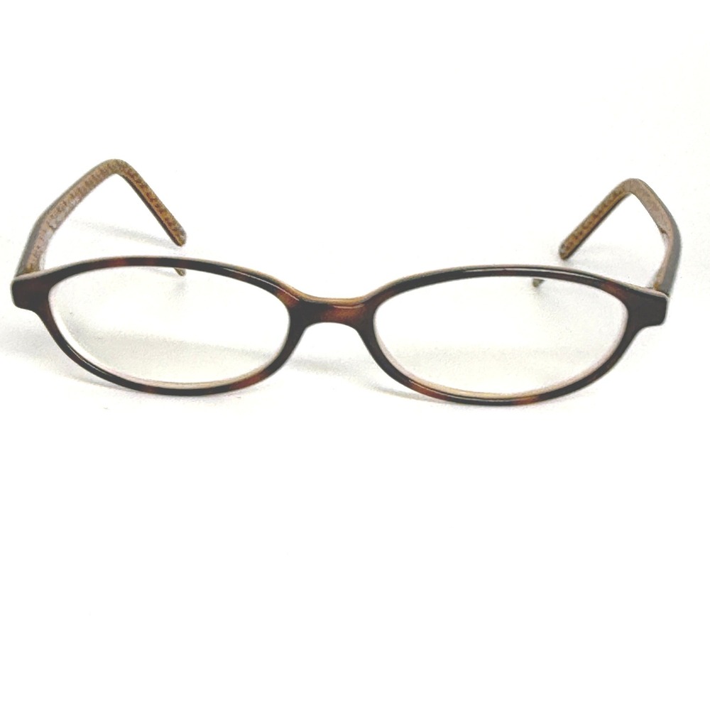 Coach Melissa 516 Tortoise Eyeglasses Frames Brown Signature C Pattern 135 22159